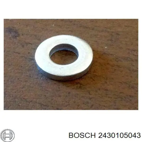 2430105043 Bosch кольцо (шайба форсунки инжектора посадочное)