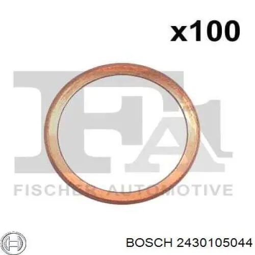 2430105044 Bosch кольцо (шайба форсунки инжектора посадочное)