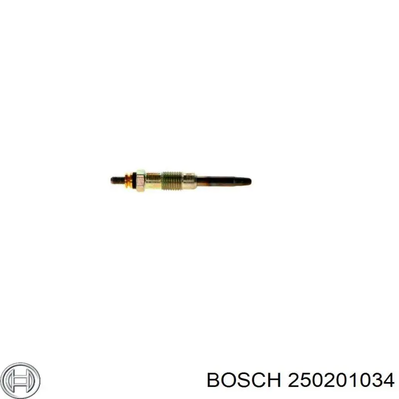 Свечи накала 250201034 Bosch