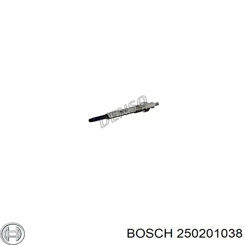 Свечи накала Bosch 250201038 цена, от 8.33 USD