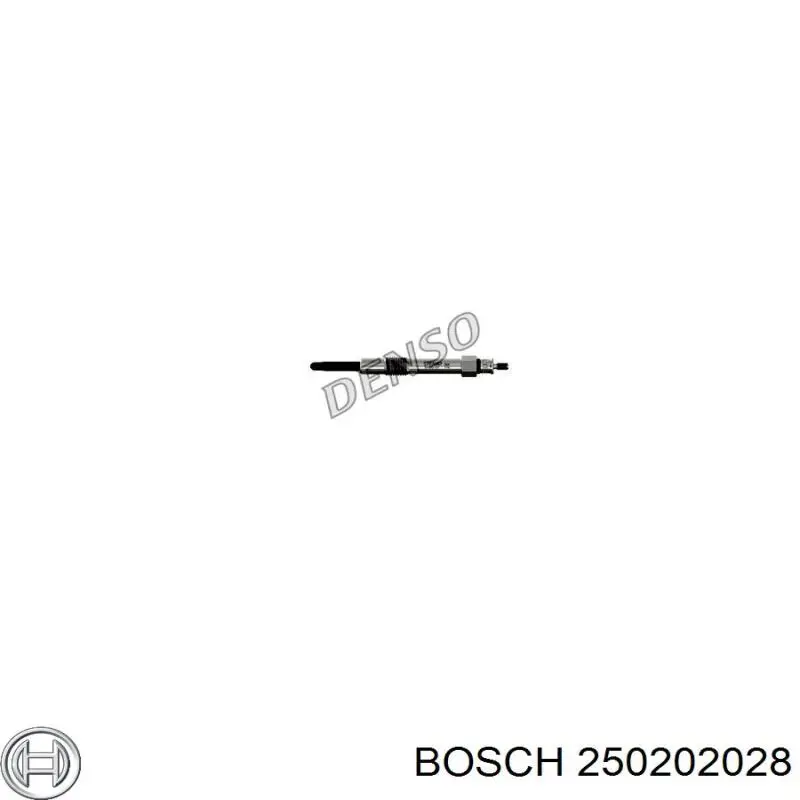 Свечи накала Bosch 250202028 цена, от 5.99 USD
