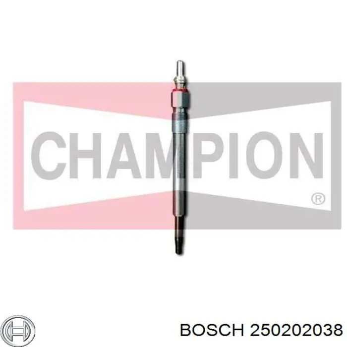 Свечи накала Bosch 250202038 цена, от 14.73 USD