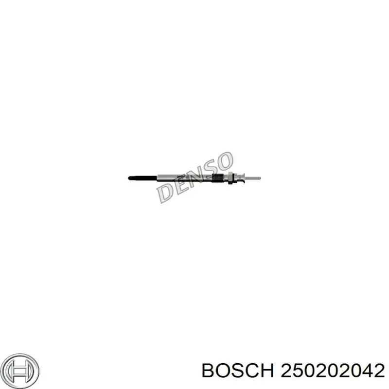 Свечи накала 250202042 Bosch