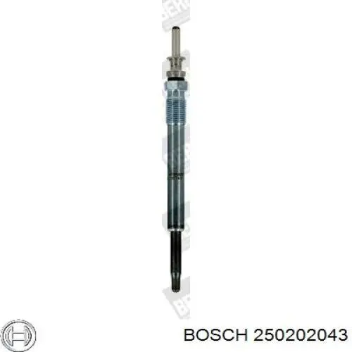 Купить 250202043 Bosch Свечи накала