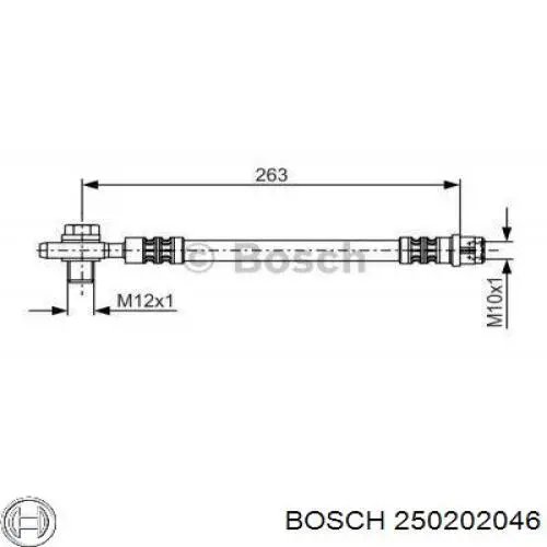 Свечи накала 250202046 Bosch