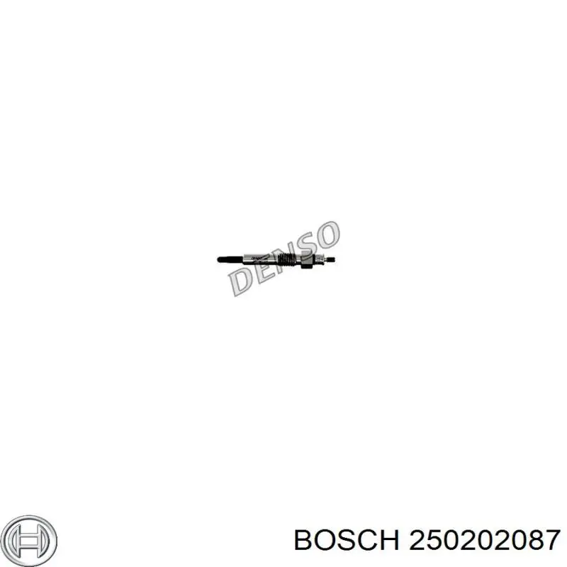 Свечи накала Bosch 250202087 цена, от 6.15 USD