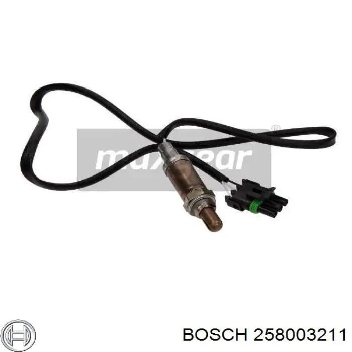258003211 Bosch лямбда-зонд, датчик кислорода