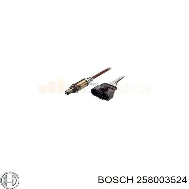 258003524 Bosch лямбда-зонд, датчик кислорода до катализатора
