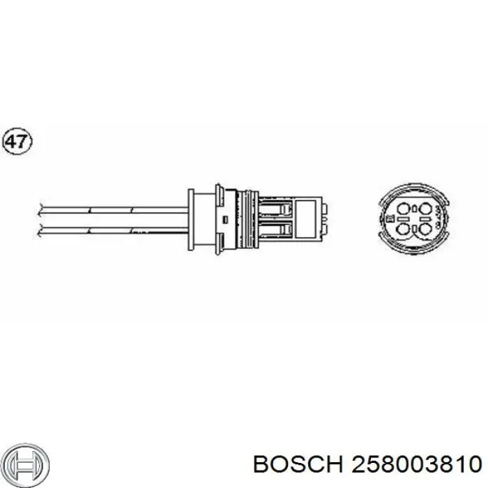 258003810 Bosch Датчик кислорода