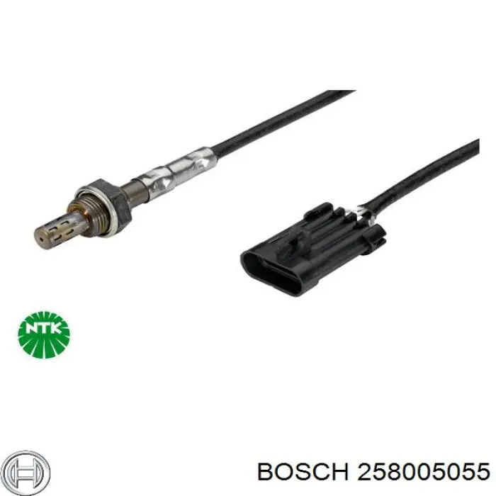 258005055 Bosch лямбда-зонд, датчик кислорода