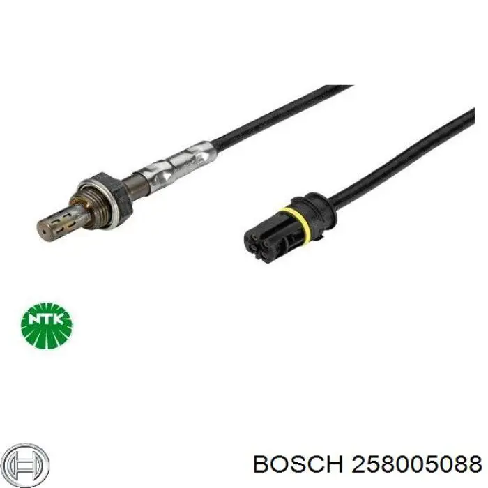 258005088 Bosch лямбда-зонд, датчик кислорода до катализатора левый