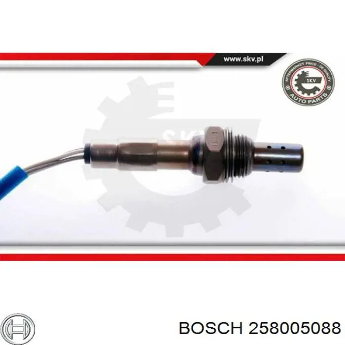 258005088 Bosch Лямбда зонд до катализатора, левый