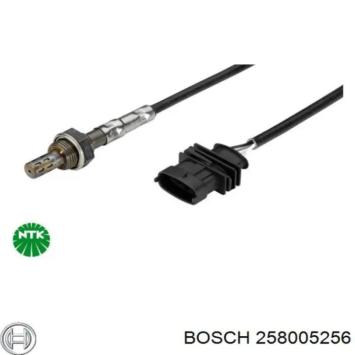 258005256 Bosch лямбда-зонд, датчик кислорода до катализатора