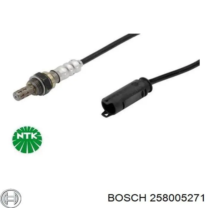 258005271 Bosch лямбда-зонд, датчик кислорода после катализатора правый