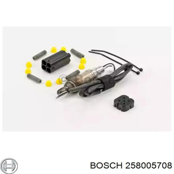 Лямбдазонд, датчик кислорода до катализатора Bosch 258005708 цена, от 49.21 USD