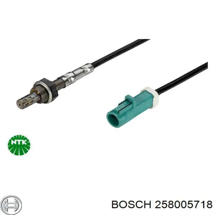258005718 Bosch лямбда-зонд, датчик кислорода после катализатора правый