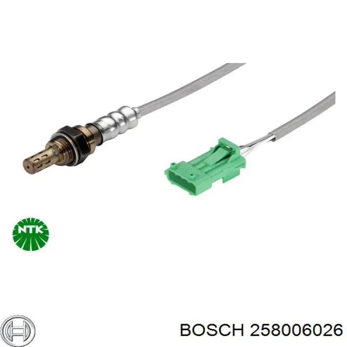 258006026 Bosch лямбда-зонд, датчик кислорода до катализатора