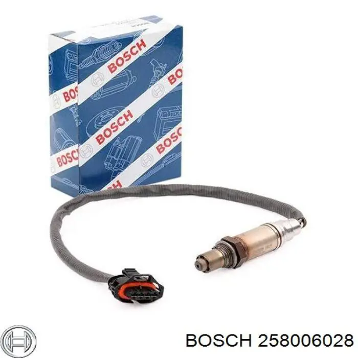 Лямбда-зонд, датчик кислорода до катализатора правый 258006028 Bosch