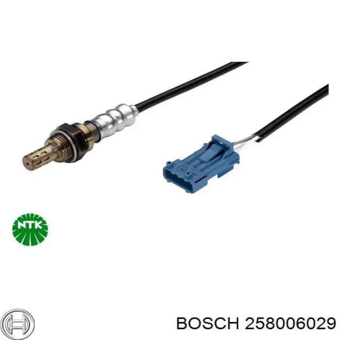 258006029 Bosch лямбда-зонд, датчик кислорода после катализатора