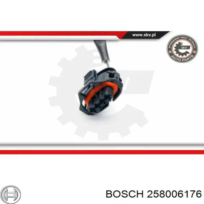 258006176 Bosch лямбда-зонд, датчик кислорода