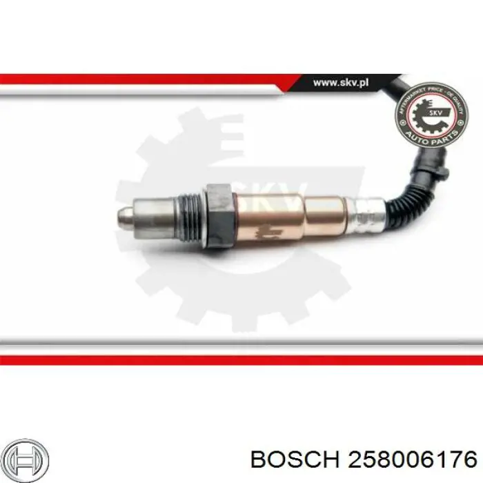 Лямбда датчик кислорода Bosch 258006176 цена, от 22.64 USD