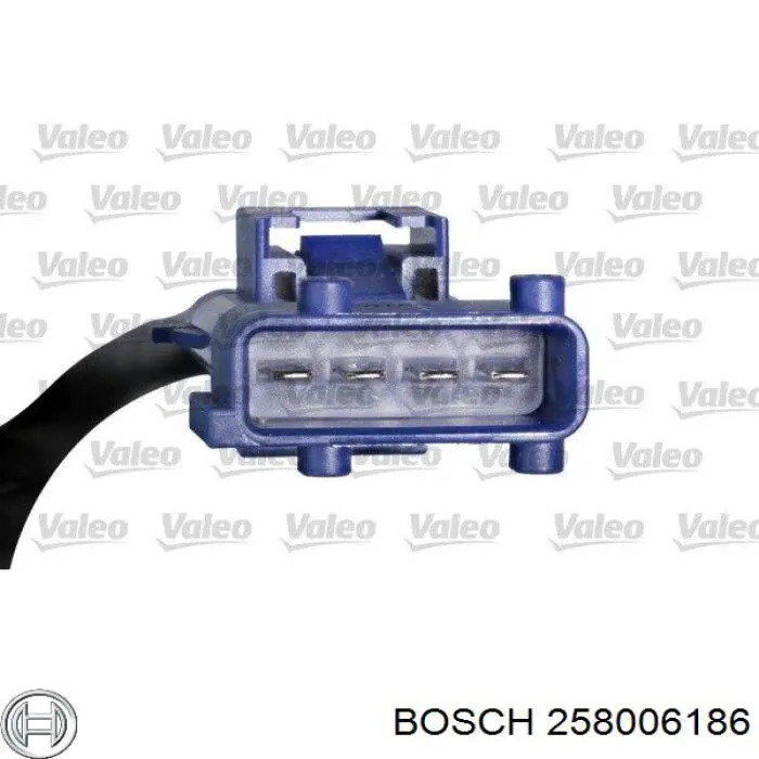 Датчик кислорода после катализатора 258006186 Bosch