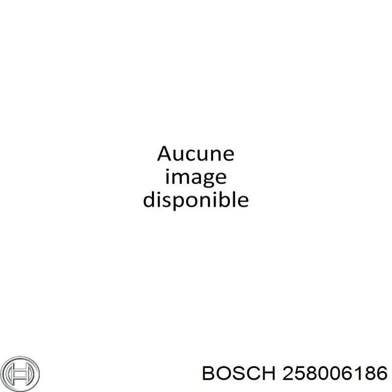 Купить 258006186 Bosch Лямбда-зонд, датчик кислорода после катализатора