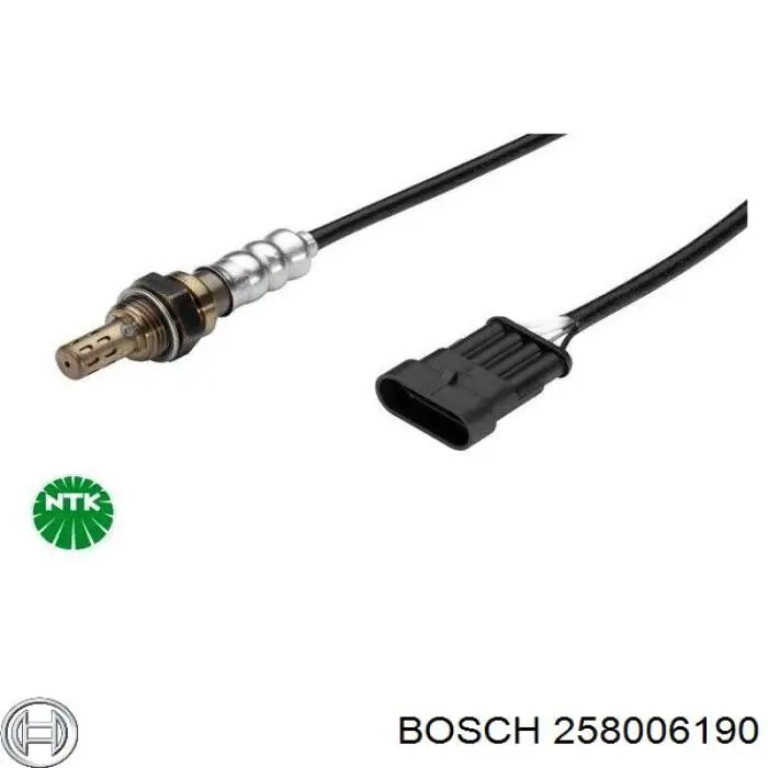 258006190 Bosch лямбда-зонд, датчик кислорода до катализатора