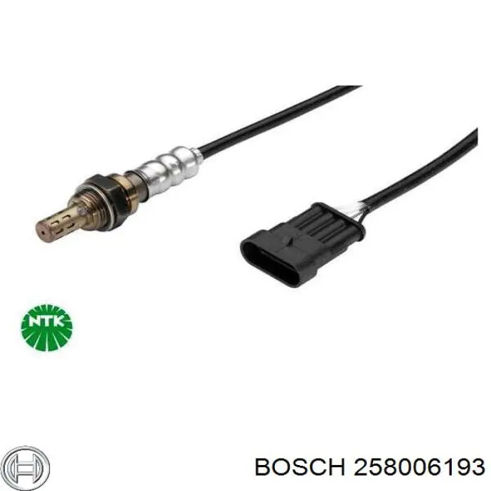 258006193 Bosch лямбда-зонд, датчик кислорода до катализатора