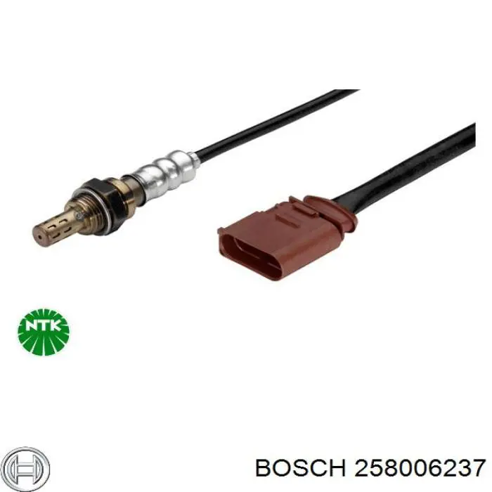 258006237 Bosch лямбда-зонд, датчик кислорода после катализатора