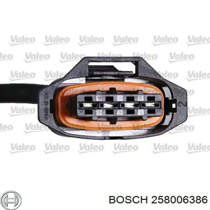 Датчик кислорода после катализатора 258006386 Bosch