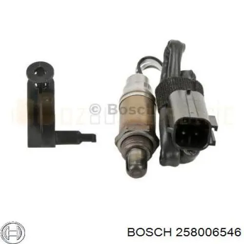 Купить 258006546 Bosch Лямбда-зонд, датчик кислорода после катализатора