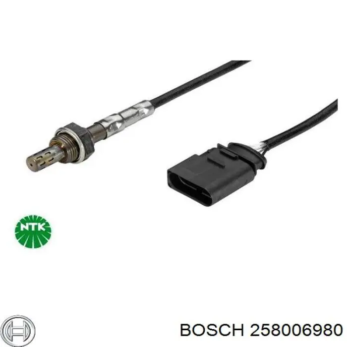 258006980 Bosch sonda lambda, sensor de oxigênio depois de catalisador