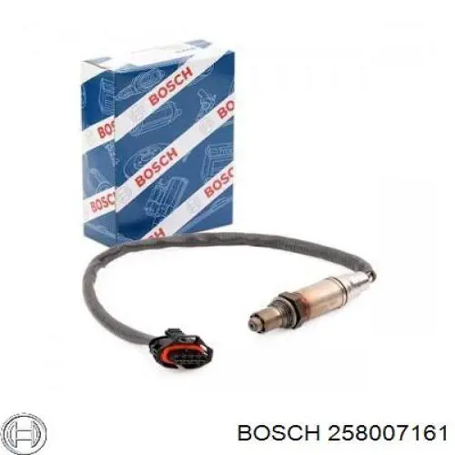 258007161 Bosch лямбда-зонд, датчик кислорода до катализатора