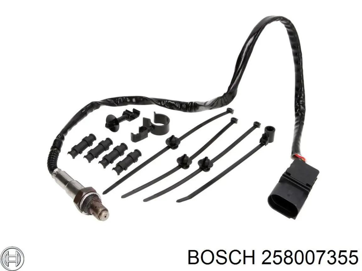 Лямбдазонд, датчик кислорода до катализатора Bosch 258007355 цена, от 110.30 USD
