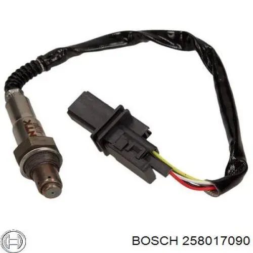 Sonda Lambda Sensor De Oxigeno Para Catalizador 258017090 Bosch