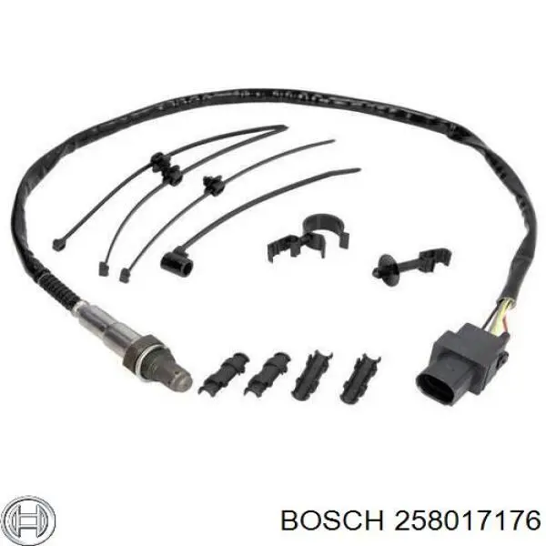 258017176 Bosch Лямбда-зонд, датчик кислорода до катализатора