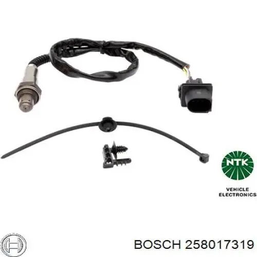 Sonda Lambda Sensor De Oxigeno Para Catalizador 258017319 Bosch