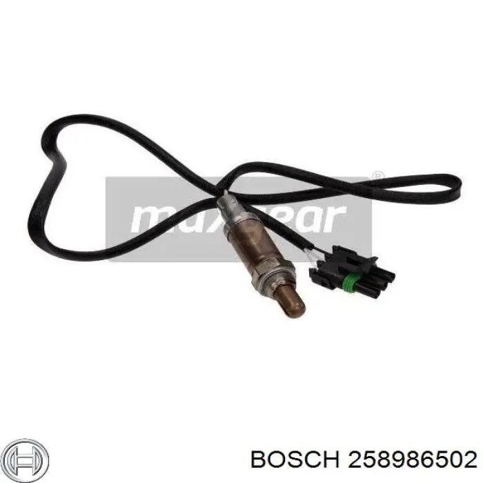 Лямбдазонд, датчик кислорода до катализатора Bosch 258986502 цена, от 38.29 USD