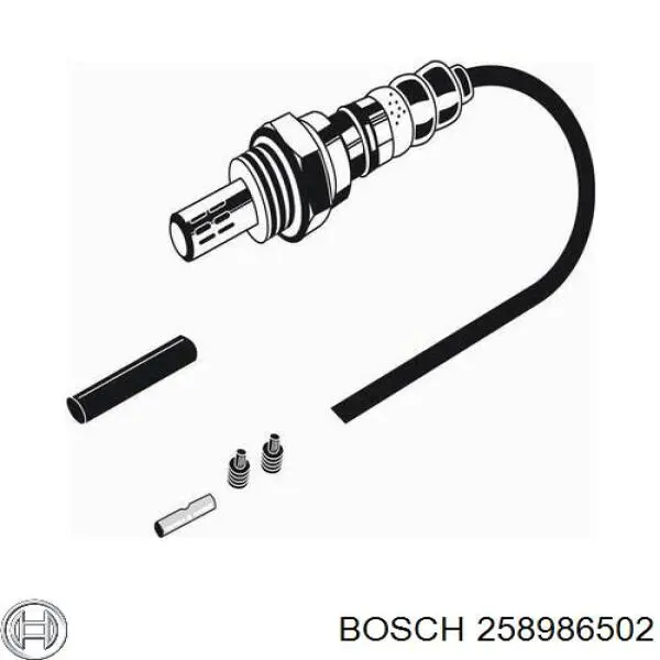Датчик кислорода до катализатора 258986502 Bosch