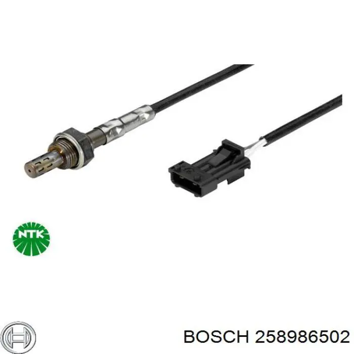 258986502 Bosch Лямбда-зонд, датчик кислорода до катализатора