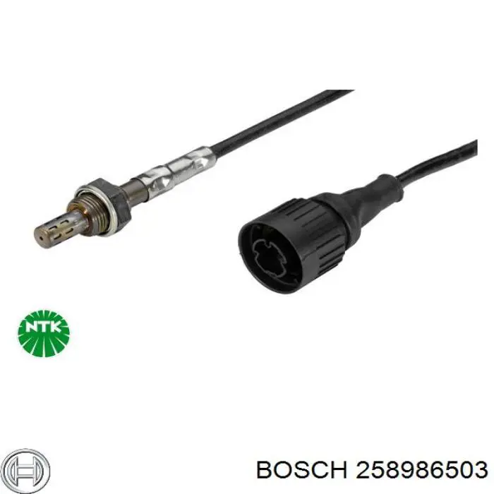 Лямбдазонд, датчик кислорода до катализатора Bosch 258986503 цена, от 48.65 USD