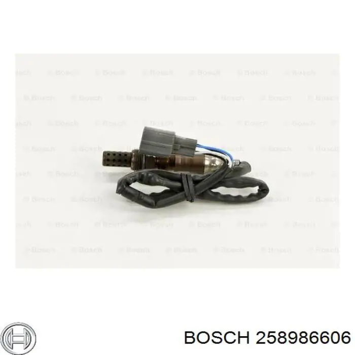 258986606 Bosch sonda lambda, sensor de oxigênio até o catalisador