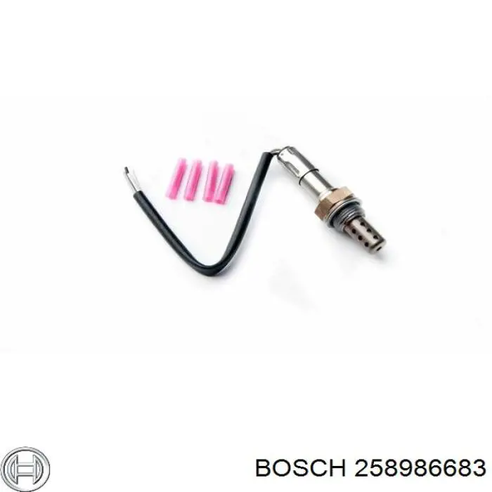 258986683 Bosch лямбда-зонд, датчик кислорода после катализатора левый