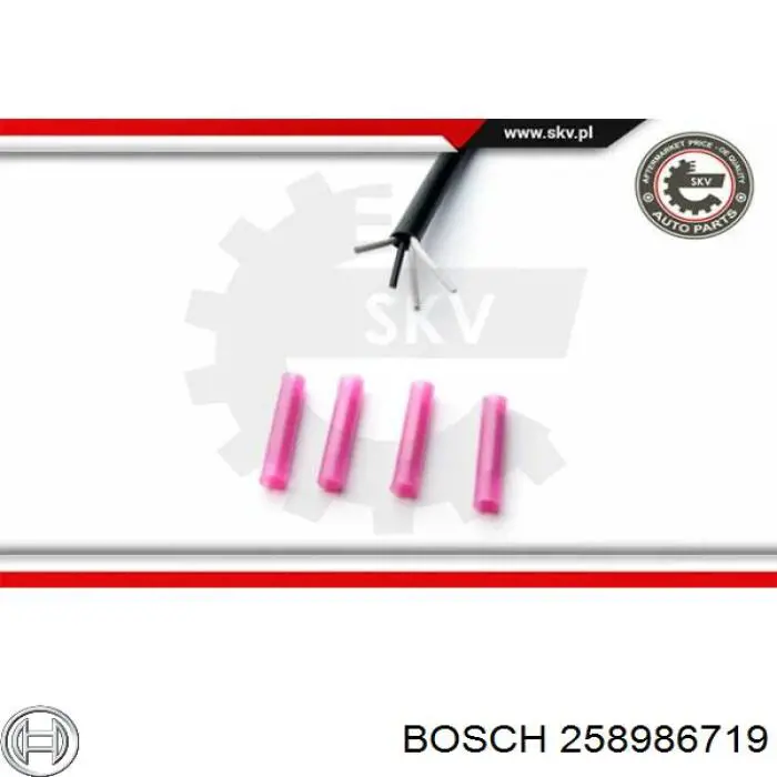 258986719 Bosch Датчик кислорода после катализатора
