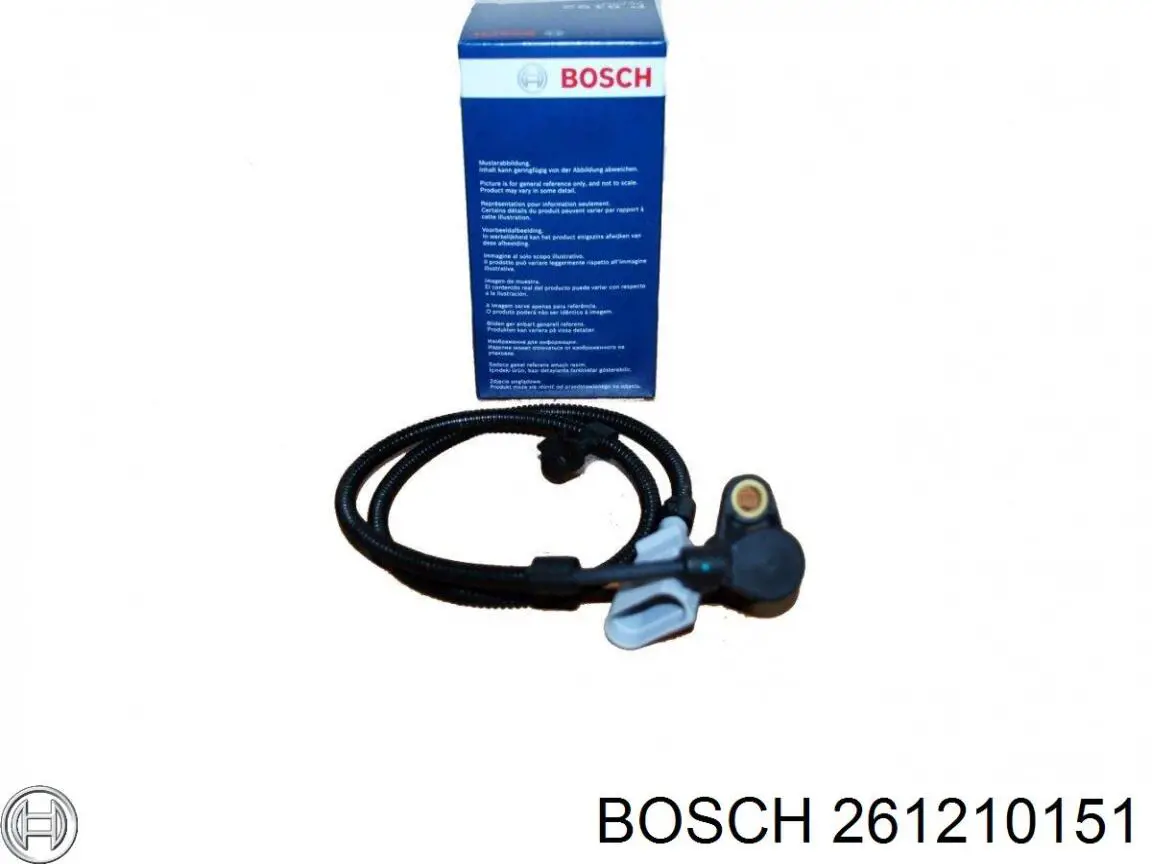 Датчик положения коленчатого вала Bosch 261210151 цена, от 17.95 USD