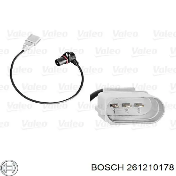 261210178 Bosch датчик коленвала