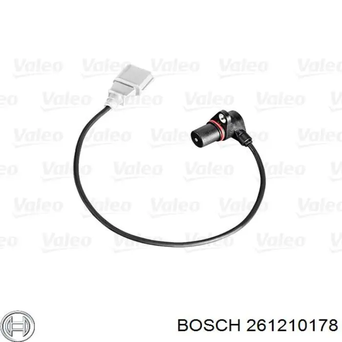 Датчик положения коленчатого вала Bosch 261210178 цена, от 7.61 USD