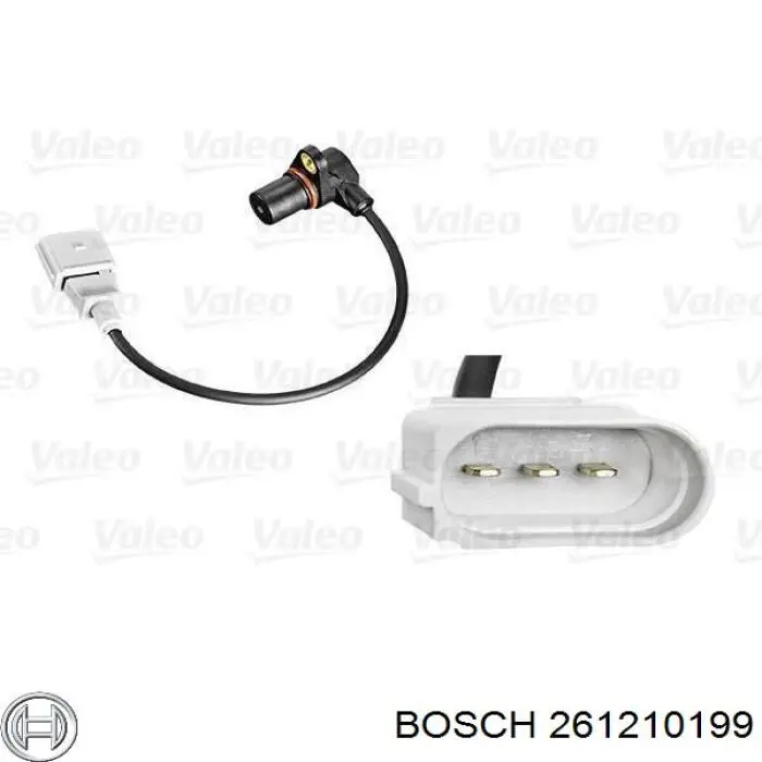 Купить 261210199 Bosch Датчик оборотов коленвала