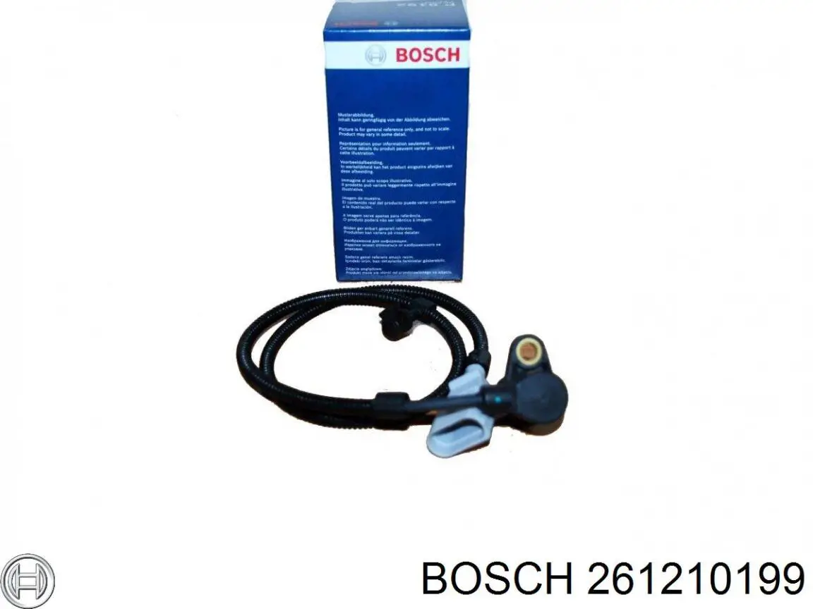 261210199 Bosch sensor de posição (de revoluções de cambota)
